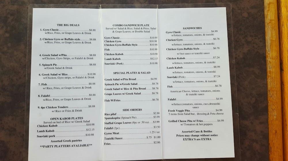 El Greco Menu image 3